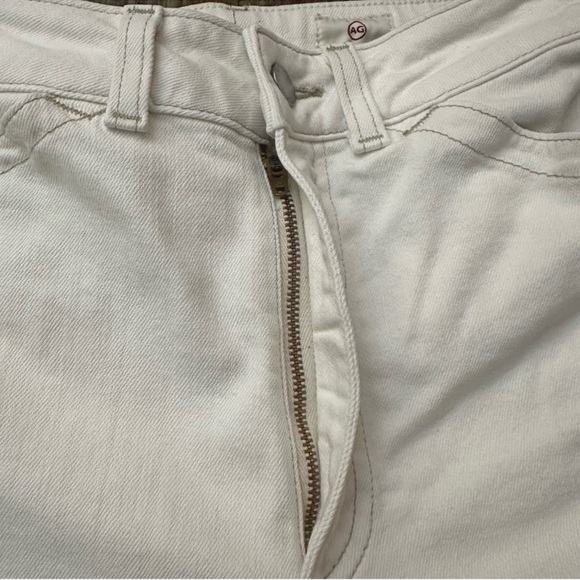 AG Adriano Goldschmied Rosie Workwear Wide Leg Jeans White 
Size 32 - Picture 10 of 12